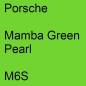 Preview: Porsche, Mamba Green Pearl, M6S.